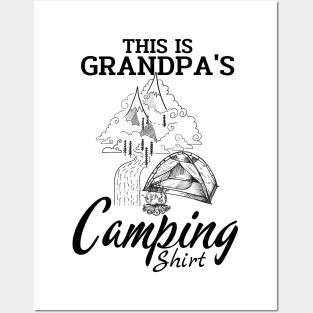 This is Grandpa's Camping Posters and Art